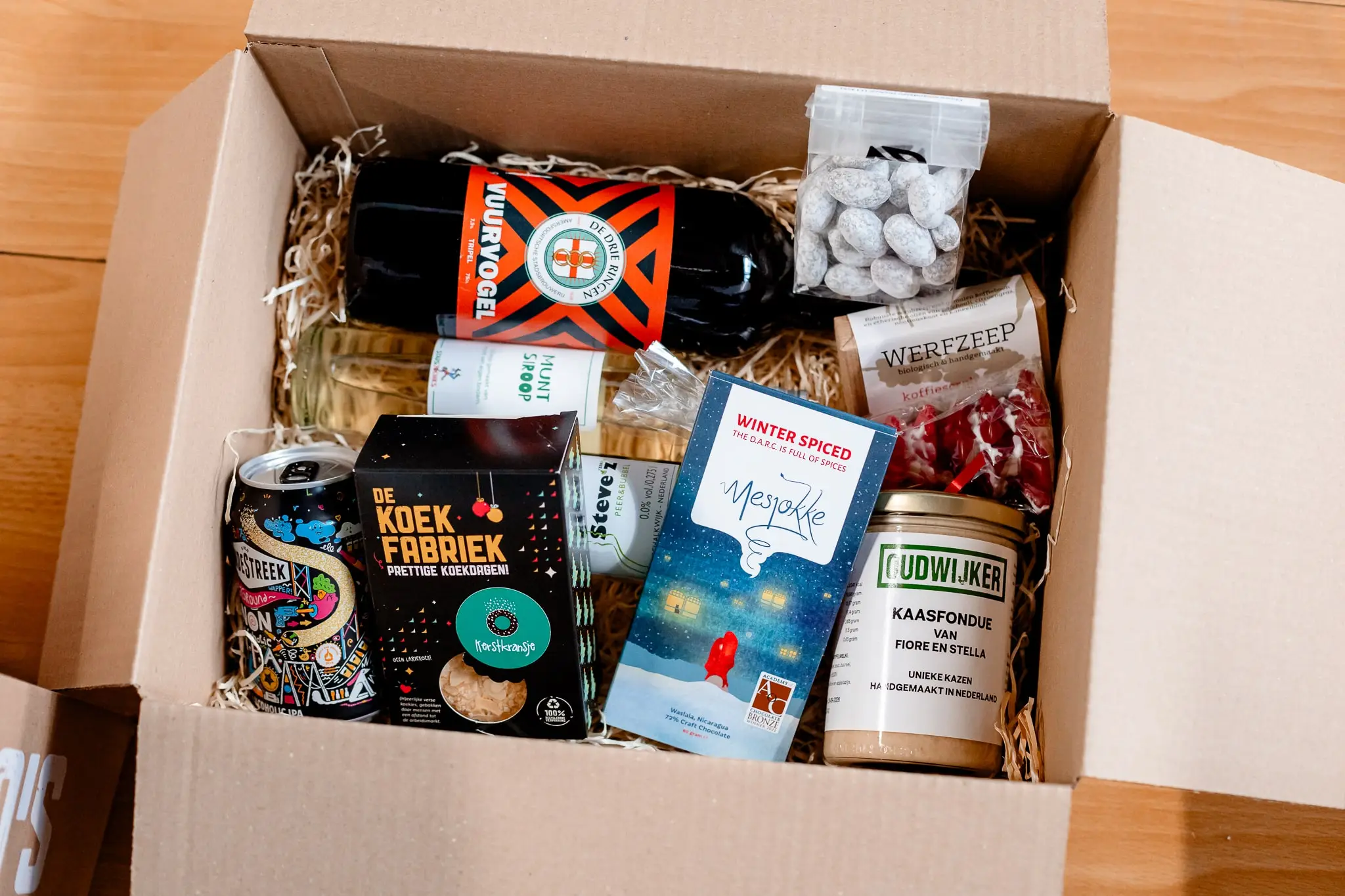 Duurzaam kerstpakket van Made In bij WeFulfil